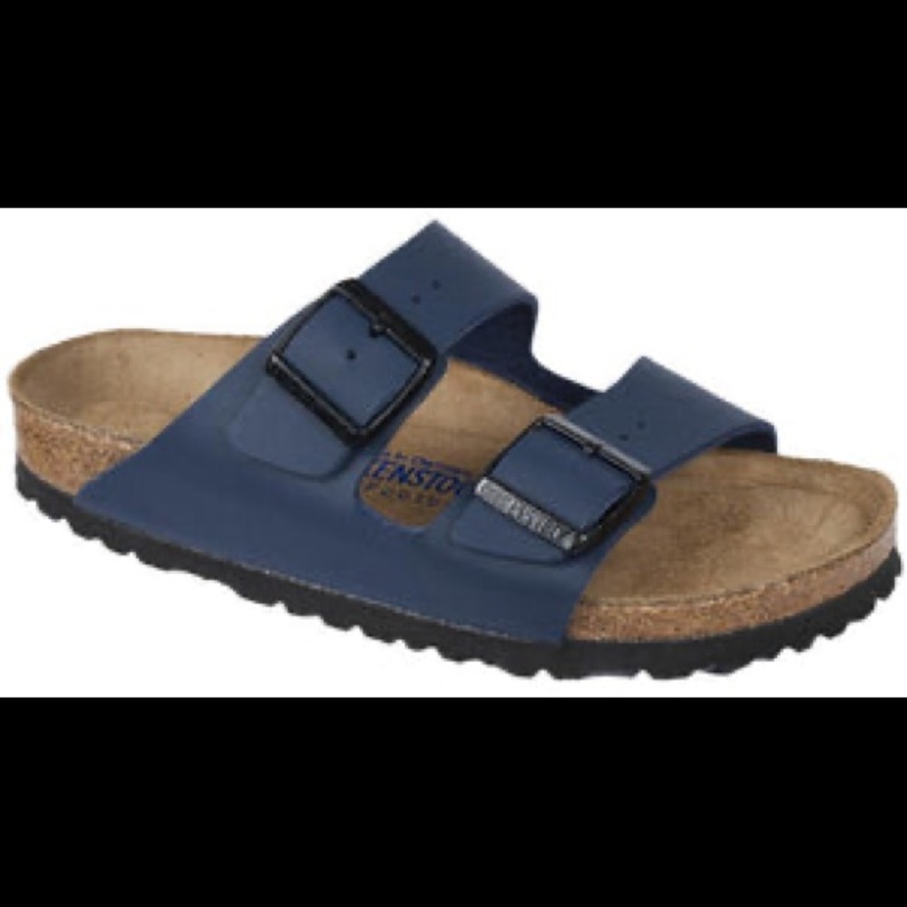 BIRKENSTOCK Navy Blue Sandals Size 41 (10-10.5) New - Picture 11 of 11